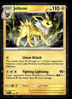 Pokemon TCG SV Promos #169 Jolteon NM - Image 1