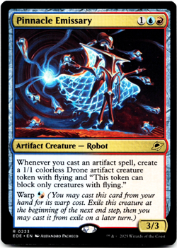 Pinnacle Emissary [Edge of Eternities] MTG - EOE 0223 NM 💧🔥 - Image 1
