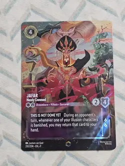 Jafar Newly Crowned Enchanted Disney Lorcana 210 - Image 2