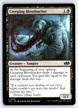 Creeping Bloodsucker 415 Common Foundations Jumpstart Magic: The Gathering NM - Image 1
