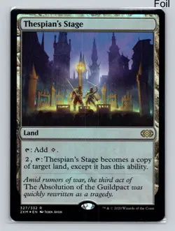 MTG Thespian's Stage Foil R Double Masters 327 NM - Image 1