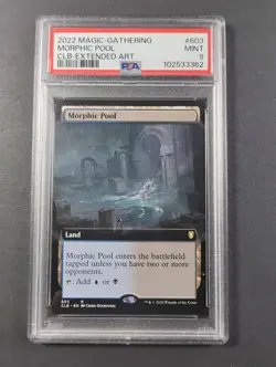 Morphic Pool (Extended Art); PSA 9; Commander Legends: Battle for Baldur's Ga... - Image 1