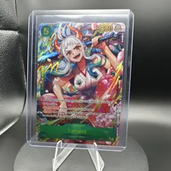 Bandai One Piece CCG Yamato OP01-121 Secret Rare Alt Art Foil EN 5000 PRB - Image 1