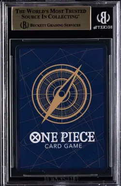 2025 ONE PIECE PROMOS JAPANESE #ST21-014 MONKEY.D.LUFFY SR BGS 10 - Image 2