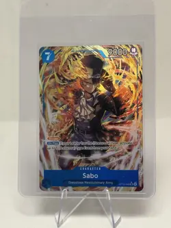 Sabo OP15-046 ALT ART SR - One Piece TCG English Adventure on KAMI’s Island - Image 1
