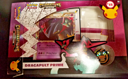 Pokemon Celebrations Dragapult Prime Binder, Coin, Jumbo & Regular Promos - Image 1