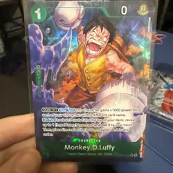 One Piece Monkey D. Luffy Alt Art OP16-034 R - Image 1