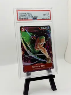 Roronoa Zoro PSA10 2023 One Piece Gift Collection 2023 Gift Collection 2023 #013 - Image 1