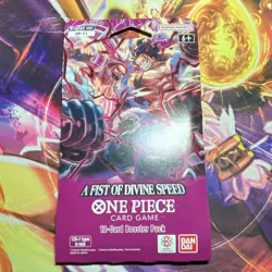 Bandai One Piece TCG A Fist of Divine Speed OP-11 Sleeved Booster Pack - English - Image 1