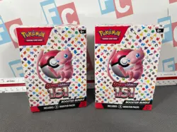 Pokemon TCG Scarlet & Violet 151 Booster Bundle LOT of 2 Sealed New - Image 1