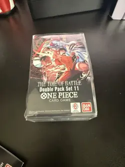 One Piece OP16 The Time Of Battle Double Pack Set DP-11 FACTOR-SEALED + 2BPKs - Image 5