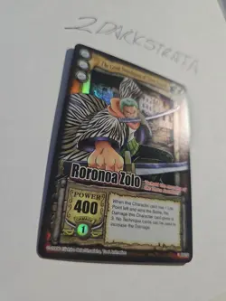 One Piece CCG Roronoa Zolo The Great Swordsman Of The Three Swords HALO VERSION - Image 2