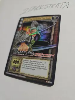 One Piece CCG Roronoa Zolo The Great Swordsman Of The Three Swords HALO VERSION - Image 3