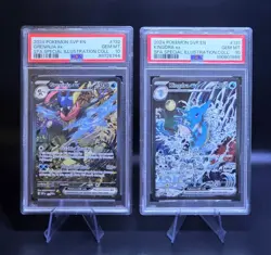 PSA 10 Kingdra EX #131 Greninja EX #132 Pokemon Shrouded Fable Promo - Image 1