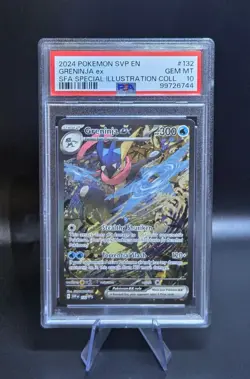 PSA 10 Kingdra EX #131 Greninja EX #132 Pokemon Shrouded Fable Promo - Image 3