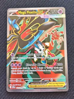 Pokemon TCG Mega Floette ex 101/086 Chaos Rising Ultra Rare Pokemon Card - NM - Image 1