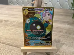 Pokemon TCG Iono's Bellibolt EX Gold Full Art Journey Together 188/159 - Image 1