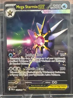 Pokemon Mega Starmie ex SIR 118/088 Special Illustration Rare Perfect Order NM - Image 1