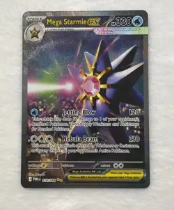 Pokemon Mega Starmie ex SIR 118/088 Special Illustration Rare Perfect Order NM - Image 1