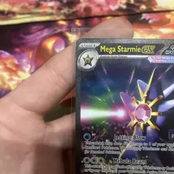 Pokemon Mega Starmie ex SIR 118/088 Special Illustration Rare Perfect Order NM - Image 2