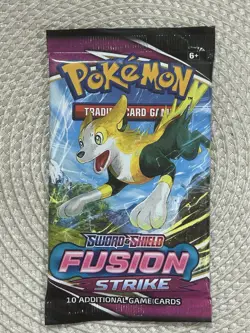 Pokemon Fusion Strike - Booster Pack - Boltund Art - Factory Sealed - Image 1