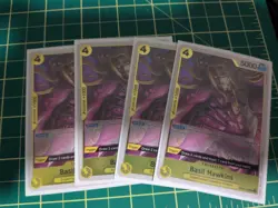 4x Basil Hawkins - R Premium Booster PRB02/OP10-109 NM - Image 1