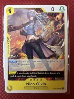 Nico Olvia - Emperors in the New World: 2nd Anniversary Tournament Cards (OP09 A - Image 1