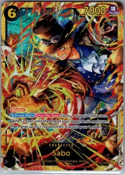 Sabo OP13-120 SEC English Carrying On His Will - One Piece Card - NM - Image 1