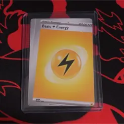 Miscut Pokemon Basic Lightning Energy Card - Image 1
