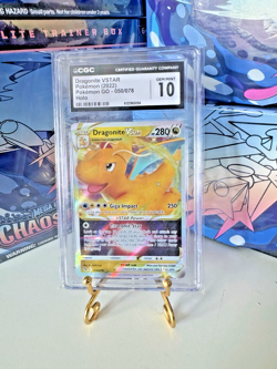 Dragonite VSTAR 050/071 Pokemon GO Japanese CGC Gem Mint 10 Holo Card Graded - Image 1