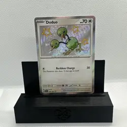 Pokemon TCG Doduo Scarlet & Violet Paldean Fates Holo Shiny Rare Card 199/091 - Image 1