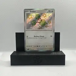 Pokemon TCG Doduo Scarlet & Violet Paldean Fates Holo Shiny Rare Card 199/091 - Image 2