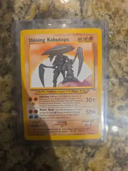 Shining Kabutops Holo Card 108/105 Neo Destiny Unlimited Edition - Image 1