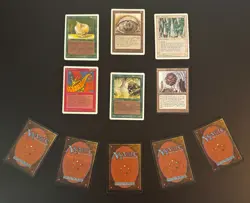 6 MTG Vintage Card Lot + 5 FREE Bonus Cards - Image 1