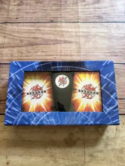 Bakugan Battle Brawlers Blue Box Set With 83 Card Total Metal Lenticular Regular - Image 1