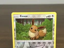 Eevee 166/236 Cosmic Eclipse Reverse Holo Pokemon Card - Image 2