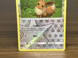 Eevee 166/236 Cosmic Eclipse Reverse Holo Pokemon Card - Image 3
