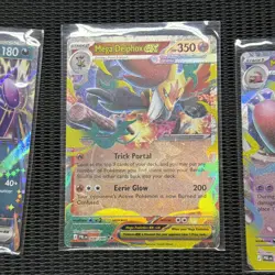 Lot Of 9 EX DOUBLE RARE cards Pitch Black English Unreleased Pokemon Card NM/M - Image 4