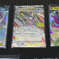 Lot Of 9 EX DOUBLE RARE cards Pitch Black English Unreleased Pokemon Card NM/M - Image 5