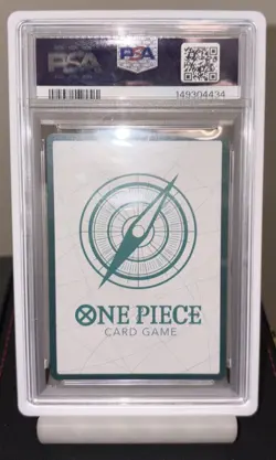 2025 ONE PIECE OP13-CARRYING ON HIS WILL ALTERNATE ART-GOLD DON!! CARD PSA 10 - Image 2