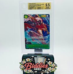 Dracule Mihawk SEC (Alt Art) OP14-119 One Piece Card Game Japanese / BGS 9.5 - Image 1