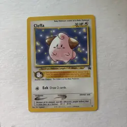 Cleffa 31/53 Wotc Promo Regular Pokemon Black Star Promo Card NM - Image 1