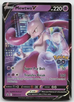 Mewtwo V - Promo SWSH: Sword & Shield Promo Cards SWSH223 NM - Image 1
