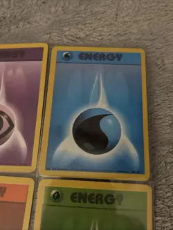Energy Base Set Pokemon Card Lot Vintage 1999 WOTC LP .T75 - Image 5