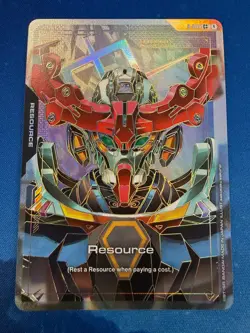 Gundam Card Game GQuuuuuuX Resource R-015 C++ USA English - Image 1