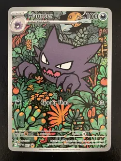 Pokemon TCG: Haunter 027 Black Star Promo Card - Image 1