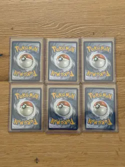 Pokemon 6 Card Lot Charizard Tag Team Full Art Shining Legends Mewtwo DAMAGED - Image 2