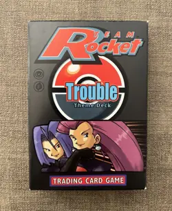Wizards of the Coast Pokemon TCG Team Rocket Trouble 60-Card Deck Dark Arbok - Image 1