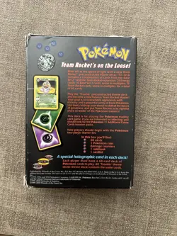 Wizards of the Coast Pokemon TCG Team Rocket Trouble 60-Card Deck Dark Arbok - Image 3