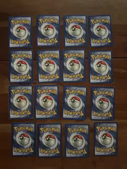 Pokemon Base Set Lot 16 Cards Rare, Uncommon, Common Trainer Energy - Image 2